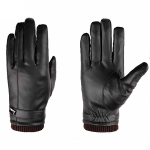 Gants tactiques en cuir conçus pour les opérateurs professionnels avec paume renforcée et système de résistance aux hautes températures - Product Image 5