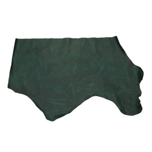 Supple Green Pull-Up Leather Hide High End Genuine Cowhide Material for Custom Fashion Handbags Wallets Purses DIY Crafts - Product Image 4
