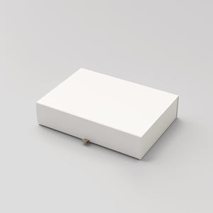 Boîte cadeau rigide magnétique haut de gamme écologique personnalisée avec logo sur mesure, emballage recyclable pour bijoux et mode - Product Image 4