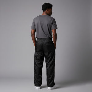 Pantalones Deportivos Casuales de Lona Gruesa Personalizados al por Mayor OEM, de Poliéster/Algodón, Estampados, Transpirables, de Secado Rápido, para Gimnasio y Fitness para Hombre - Product Image 4