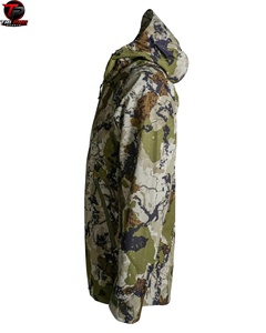 Veste d'extérieur toutes saisons haut de gamme avec capuche de protection, fermeture éclair intégrale, design fonctionnel et épuré, veste de chasse ajustable - Product Image 2