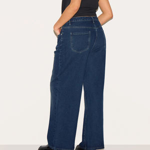 Pantalones vaqueros de moda al por mayor para mujer, de bajo MOQ, para uso exterior, de Pakistán, pantalones oversize para mujer - Product Image 4