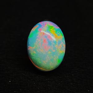 Opale de feu éthiopienne naturelle, cabochon ovale, pierre précieuse en vrac, opale de gros, bijoux pierre de naissance d'octobre - Product Image 3