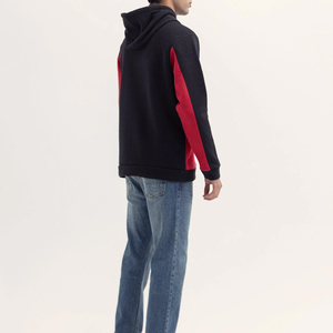 Sweat à capuche zippé respirant et épais pour homme, nouvelle mode, couleur unie, sur mesure, haute qualité, 100% coton, saison hivernale - Product Image 6