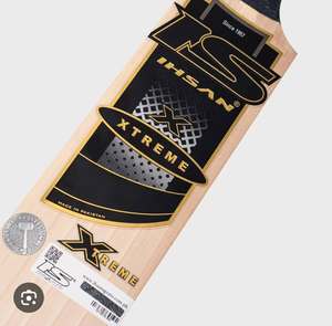 Bate de Críquet Ihsan Sports Lynx Xtreme Edition de Madera de Sauce Inglés, Ligero y Duradero, con Funda Gratis y Lámina Antideslizante Incluida - Product Image 5