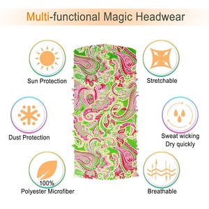 Headwear Bandana Neck Gaiter Head Wrap Headband Scarf Anti Wind Neck Warmer Face Safety Cover Head Band - Product Image 3