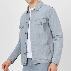New Fashion Design High Quality <b>Men</b> <b>Denim</b> <b>Jacket</b> Wholesale Price Custom Made <b>Denim</b> <b>Men</b> <b>Jackets</b> For Sale - Product Image 3