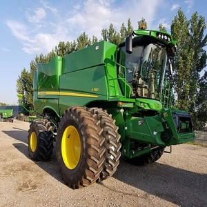 Fast Selling Two <b>Rows</b> Combine Grain Harvester Machine for Corn Rice Wheat Garlic & Silage - Product Image 6