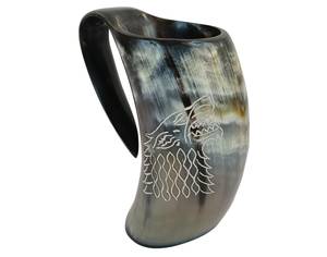 Handmade Horn Classic <b>Tea</b> <b>Mug</b> Natural Shape Polished Eco-Friendly Dishwasher Safe Microwave Safe Solid Pattern Party Home Use - Product Image 5