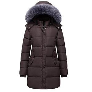 Chaqueta Larga Casual para Mujer, Estilo Parka, Acolchada, con Capucha, para Invierno, Venta al Por Mayor Directa de Fábrica 2026 - Product Image 5