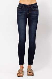 Jeans de mezclilla clásicos de corte recto para mujer, color azul lavado, cintura alta, pantalones modernos perfectos para el verano. - Product Image 3