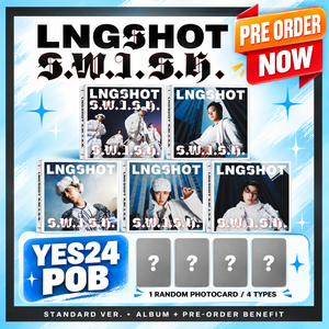 LNGSHOT S.W.I.S.H [Versión Estándar] / YES24 POB] Segundo álbum EP - Product Image 1