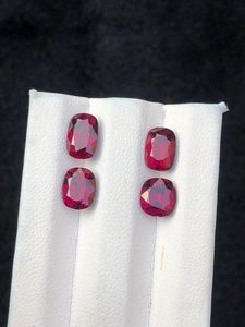 Pierre précieuse grenat naturel 6,65 carats, véritable rouge profond, pierre brute de haute qualité pour la fabrication de bijoux, vente en gros - Product Image 5