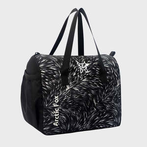 กระเป๋าใส่อาหารกลางวันและกล่องใส่อาหารแบบหุ้มฉนวนสีดำ Arctic Fox Little Dude Wrap - Product Image 4