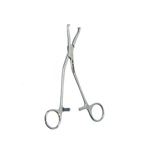 Orthopedic Surgical Manual Dingman Bone Holding Forceps <b>Clamp</b> Stainless Steel Curved Design 2x2 Teeth Heavy Duty Large Size - Product Image 5