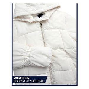 Chaqueta Acolchada para Mujer, Resistente al Agua, con Forro de Piel Sintética, Cálida, con Capucha, para Invierno - Product Image 5