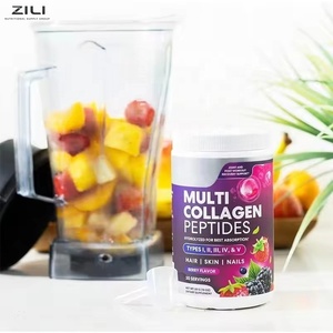 Colágeno en Polvo Multifuncional Tipo I, II y <span class=keywords><strong>III</strong></span> para el Apoyo de las Articulaciones, la Elasticidad de la Piel, el Cabello y las Uñas, Suplemento de Belleza - Product Image 3