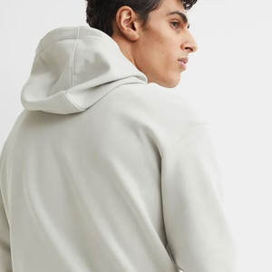 Sudadera con capucha de algodón importado con cremallera completa - Costuras duraderas y cremallera suave - Product Image 5