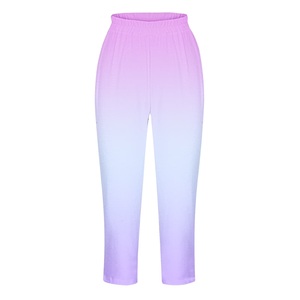 Women's <b>Leggings</b> <b>with</b> <b>Pockets</b> High Waisted Knee Length s Stretch for Casual Summer's Yoga Pants Workout Exercise - Product Image 3
