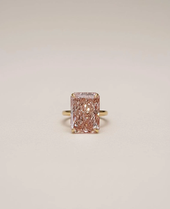 <b>Unique</b> Luxury Look 10 Carat Radiant Cut Lab Grown Diamond <b>Engagement</b> <b>Ring</b> IGI Certified Platinum Plated 14k White Gold Unisex - Product Image 3