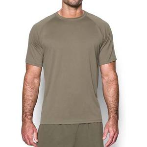 T-shirts Homme Col Rond Haute Qualité Coupe Slim Musculation Polyester/Coton Design Uni Streetwear Été Manches Courtes - Product Image 6