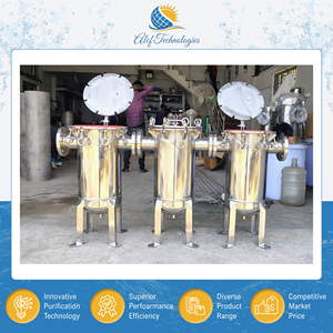 Boîtier de filtre en acier inoxydable de qualité supérieure, grade 304, cartouche micron, réservoir sous pression pour filtration d'eau avec garantie d'un an - Product Image 6