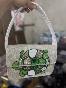 Style bohème indien Designer grande capacité fait à la main femmes sac de messager soirée Shopping pochette perlée Style Boho en gros - Product Image 4