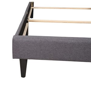 Letto Singolo Casual e Confortevole, Elegante Grigio Imbottito - Product Image 2
