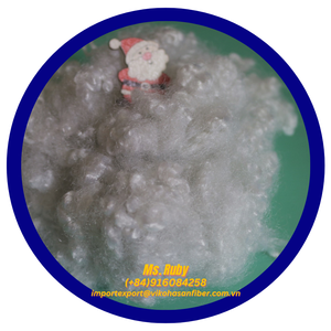 White Fiberfix 15D HC from largest Vietnam PSF manufacturer for filling soft toy pillows sofas <b>padding</b> <b>cushions</b> car interiors - Product Image 6