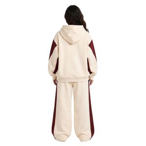 Ensemble de survêtement Varsity San Diego rétro avec imprimé urbain de Californie, pull en molleton épais à épaules tombantes, style athleisure - Product Image 2