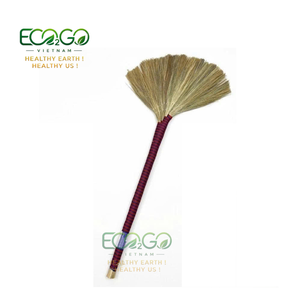 Balai de haute qualité en paille naturelle, balai en herbe, nettoyage quotidien de la maison, réutilisable, durable, fournisseur d'exportation Eco2go Vietnam - Product Image 1