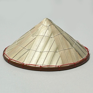 Bamboo leaf caps for sale cheap price handmade <b>hat</b> Vietnamese traditional non la with logo - Product Image 1