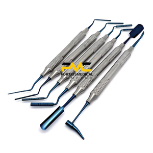 Kit d'outils pour implants dentaires 6 pièces avec poudre de remplissage osseux pour la restauration osseuse dentaire et spatule recouverte de titane - Product Image 6