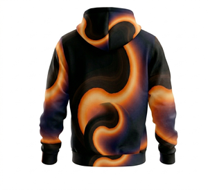 Service OEM, impression graphique, impression numérique, sweat à capuche pour homme en molleton 100% coton, coupe régulière, confortable, séchage rapide - Product Image 6