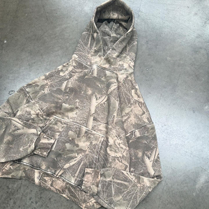 Sweat à capuche de chasse en molleton de coton mélangé de haute qualité pour l'hiver, écologique, avec poches, séchage rapide, manches longues, coupe oversize, sportif, pour le camping - Product Image 5