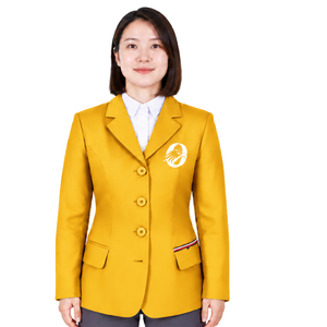 Veste d'équitation jaune moutarde pour femmes, blazer d'équitation sur mesure, veste de compétition d'équitation professionnelle, vente en gros personnalisée - Product Image 1
