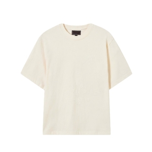Camiseta de Hombre 100% Algodón, Corte Cuadrado, Cuello Redondo, Manga Corta, Lisa, Transpirable, Estilo Urbano, Informal, para Verano - Product Image 3