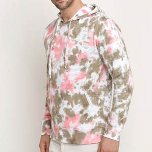 Sweats à capuche tie-dye personnalisés Street Wear, sweats à capuche tie-dye chauds pour l'hiver, sweats à capuche tie-dye en coton et polyester à vendre - Product Image 2