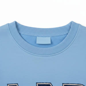 Pull à col rond personnalisé avec étiquette privée, style universitaire, mélange de coton de qualité supérieure, fournisseur OEM ODM - Product Image 2