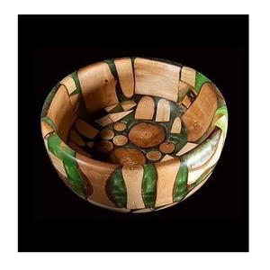 Tazón de Resina Epoxi y Madera Hecho a Mano, Ecológico, Libre de BPA, con Madera Dura Real y Resina Premium para una Mesa de Comedor Elegante - Product Image 1