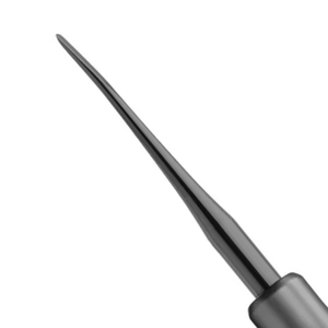 Instrument de coupe de ligaments dentaires en acier inoxydable courbé de 2 mm, modèle Luxatar noir, pour extraction chirurgicale - Product Image 3