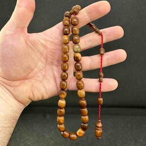 Vente en gros de tasbihs islamiques de qualité supérieure 100%, artisanat, perles personnalisées, perles de prière en bois, tasbihs pour musulmans - Product Image 1