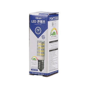 [Vitson] Lámpara de maíz LED 3W Luz diurna E17 (370473) Diseñado con la seguridad del usuario en mente Los buenos artículos más vendidos - Product Image 2