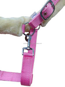 BRAND ZONE Cabestro Ajustable para Caballo, Tamaño Personalizado, Cómodo y Duradero, Collar de Nylon con Cuerda de Amarre, Equipo Ecuestre - Product Image 2