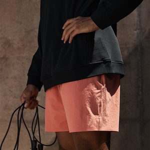 Pantalones Cortos de Playa para Hombre, de Secado Rápido, Transpirables, 220g, con Cordón, Tejido Floral, 100% Algodón, con Bolsillos, Cintura Alta, Logotipo en la Parte Delantera - Product Image 5