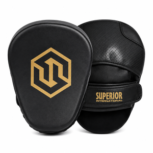 Professional Boxing Focus Mitts Punch Training Pads for <b>Coaches</b> OEM Custom Boxing Focus Mitts PU Leather Target Punch Pads - Product Image 1