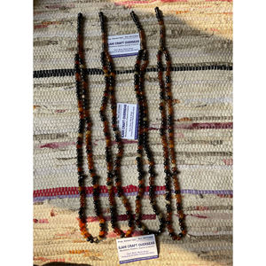 Tasbih/Misbaha de 99 cuentas de cuerno de búfalo redondo pulido, rústico, islámico, moderno, ecológico, religioso de ILAHI, Uttar Pradesh - Product Image 1