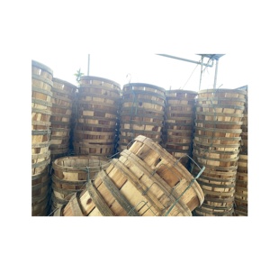 Paniers de boisseau en bois attelle Vintage/caisse en bois naturel avec taille personnalisée pour l'emballage de fruits de mer de stockage de cadeaux - Product Image 5