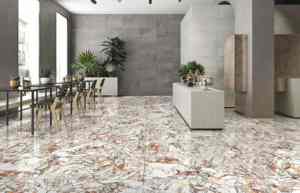 Carreaux muraux en céramique au design irisé moderne 600x1200mm, revêtement décoratif émaillé pour murs d'appartements haut de gamme et de halls d'entrée - Product Image 6