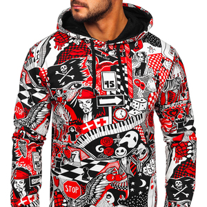 Custom Color Best Selling Quick Dry <b>Men</b> Sublimation Hoodie Winter Fleece Pocket Regular Fit <b>Pullover</b> <b>Men</b> Sublimation Hoodies - Product Image 5